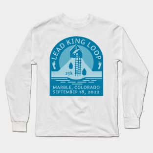 Lead King Loop 2022 — pantone 313 Long Sleeve T-Shirt